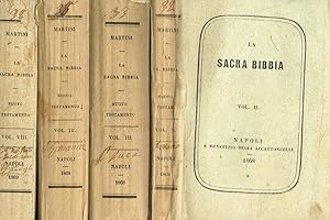 La sacra bibbia. Il Nuovo Testamento vol.II, III, IV, VIII