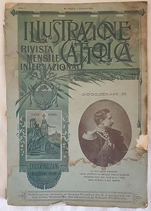 ILLUSTRAZIONE CATTOLICA RIVISTA MENSILE INTERNAZIONALE 30 APRILE 1 MAGGIO 1904,