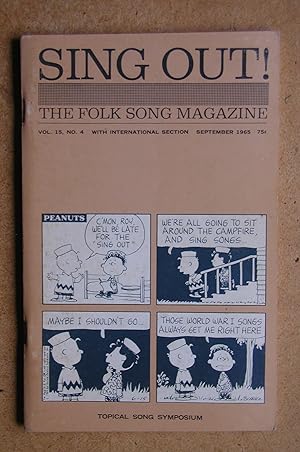 Sing Out! The Folk Song Magazine. September 1965. Vol. 15 No. 4.