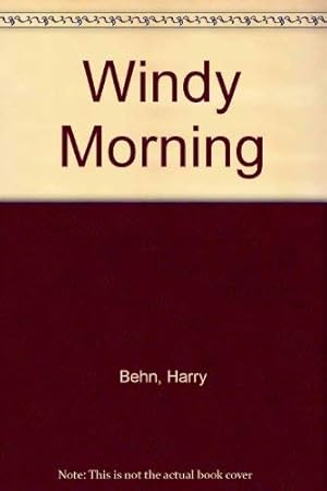 Imagen del vendedor de Windy Morning a la venta por Redux Books