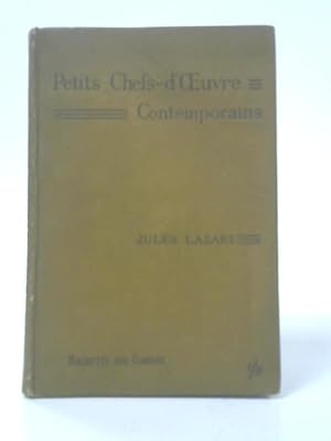 Bild des Verkufers fr Petits Chefs-D'oeuvre Contemporains zum Verkauf von World of Rare Books