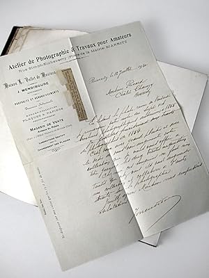 Image du vendeur pour Photographie, trait nouveau thorique et pratique des procds et manipulations sur papier sec - humide, sur verre au collodion -  l'albumine mis en vente par Librairie des Colporteurs - Manuscrit