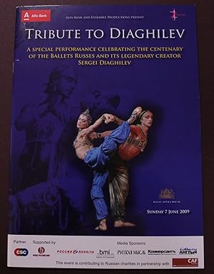 Tribute to Diaghilev. A Special Performance Celebrating the Centenary of the Ballets Russes and i...