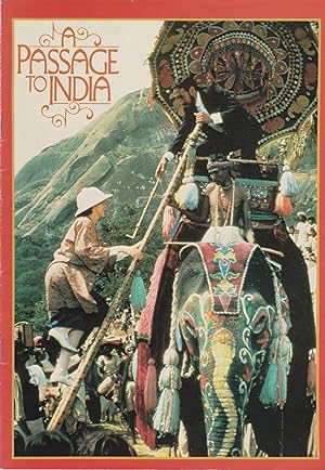 The souvenir booklet for David Lean's film of "A Pasage to India"