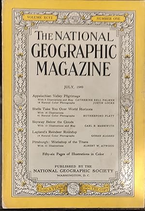 Image du vendeur pour National Geographic, July 1949 mis en vente par Shore Books