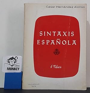 Imagen del vendedor de Sintaxis española a la venta por MONKEY LIBROS