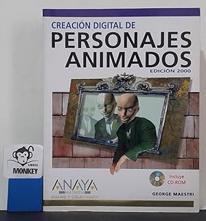 Imagen del vendedor de Creacin digital de personajes animados. Edicin 2000. Incluye Cd-Rom a la venta por MONKEY LIBROS