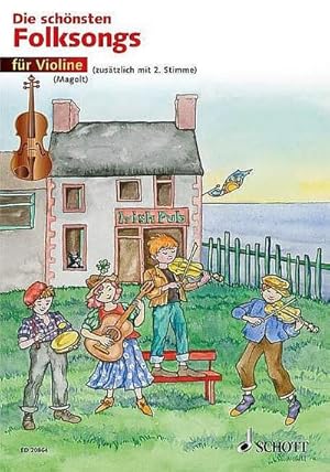 Imagen del vendedor de Die schnsten Folksongs fr 1-2 Violinen : 1-2 Violinen. Spielpartitur. a la venta por Smartbuy