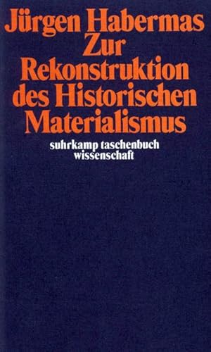 Immagine del venditore per Zur Rekonstruktion des Historischen Materialismus venduto da Smartbuy