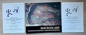 LOTTO: SAN ROCK ART. UNIVERSITY OF PRETORIA - WOODHOUSE EXHIBITION (+:SAN ROCK ART. Arte Rupestre...