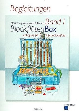 Seller image for Blockfltenbox 1 - Begleitheft : Lehrgang fr Sopranblockflte for sale by Smartbuy