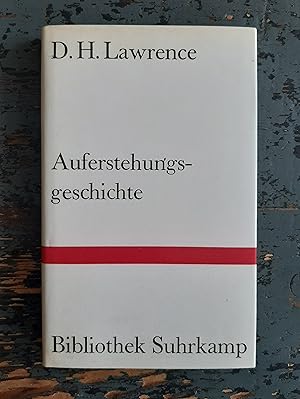 Bild des Verkufers fr Auferstehungsgeschichte (=Bibliothek Suhrkamp, Bd. 589) zum Verkauf von Versandantiquariat Cornelius Lange