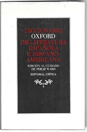 Diccionario Oxford de literatura española e hispanoamericana