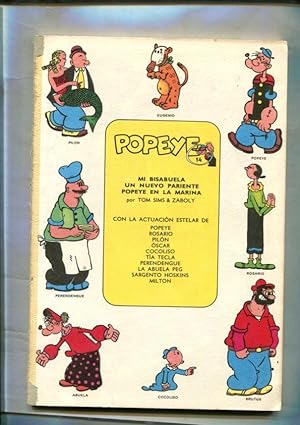 Immagine del venditore per Popeye de Burulan edicion 1971 numero 14 (no conserva la cubierta) venduto da El Boletin