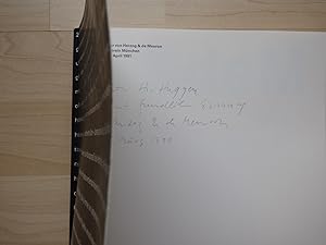 Architektur von Herzog & de Meuron im Kunstverein München, 1. März bis 7. April 1991.