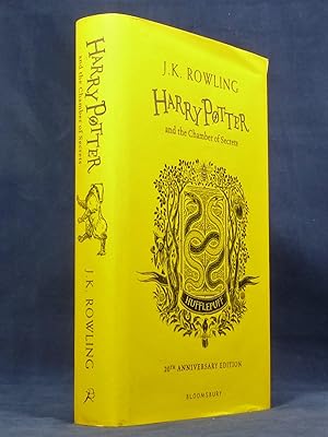 Bild des Verkäufers für Harry Potter and the Chamber of Secrets *20th Anniversary Edn, HUFFLEPUFF issue, 1st printing thus* zum Verkauf von Malden Books