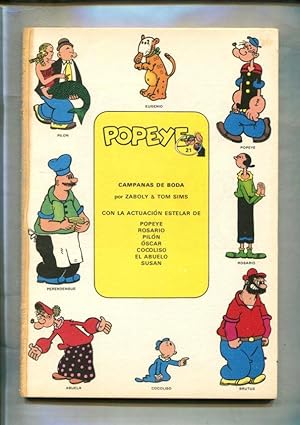 Immagine del venditore per Popeye de Burulan edicion 1971 numero 21 (no conserva la cubierta) venduto da El Boletin