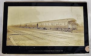 Wedding Train En Route for Burlington, VT, December 12, 1894 (Original Photograph)