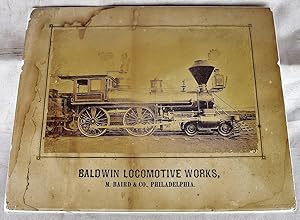 Steam Engine : Baldwin Locomotive Works, M. Baird & Co., Philadelphia (Albumen Photograph)