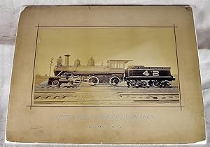 Rome # 385, New York Locomotive Works - San Antonio and Aransas Pass Railway (Albumen Photograph)