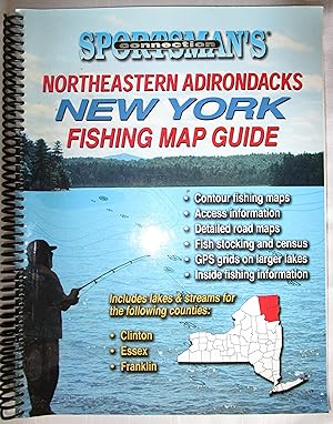 Imagen del vendedor de Northeastern Adirondacks New York Fishing Map Guide a la venta por Fireside Angler