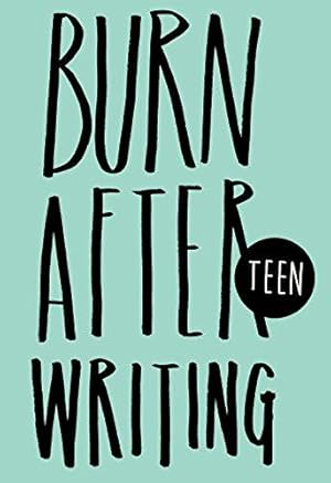 Imagen del vendedor de Burn After Writing Teen a la venta por WeBuyBooks