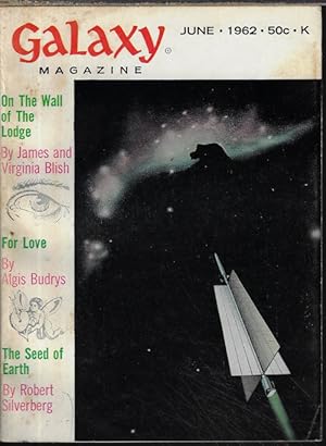 Image du vendeur pour GALAXY Magazine: June 1962 mis en vente par Books from the Crypt