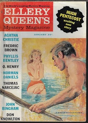 Image du vendeur pour ELLERY QUEEN'S Mystery Magazine: January, Jan. 1961 mis en vente par Books from the Crypt