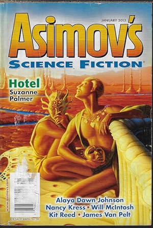 Bild des Verkufers fr ASIMOV'S Science Fiction: January, Jan. 2013 zum Verkauf von Books from the Crypt