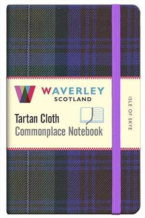 Bild des Verkufers fr Isle of Skye Waverley Genuine Tartan Cloth Commonplace Notebook zum Verkauf von Smartbuy