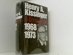 Bild des Verkufers fr Henry A. Kissinger Memoiren 1968-1973 zum Verkauf von Book Broker