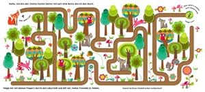 Bild des Verkufers fr Glcksfisch: Mein Wimmel-Labyrinth: Komm mit in meine Welt! : Fingerspurenbuch ab 2 Jahren | Fingerspurenbuch ab 3 Jahren zum Verkauf von Smartbuy