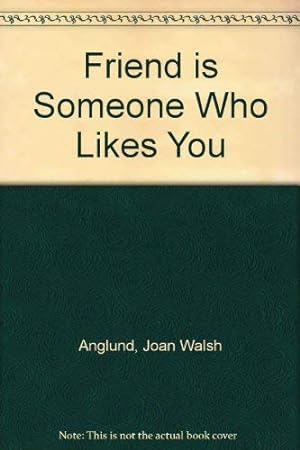 Seller image for Friend is Someone Who Likes You for sale by WeBuyBooks