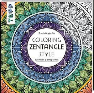 Bild des Verkufers fr Coloring Zentangle-Style : Ausmalen & entspannen zum Verkauf von Smartbuy