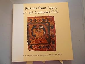 Textiles from Egypt 4th-13th Centuries C.E. (- Ägypten Textilien