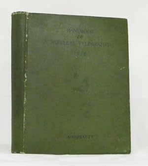 Admiralty Handbook of Wireless Telegraphy Volume II Wireless Telegraphy Theory