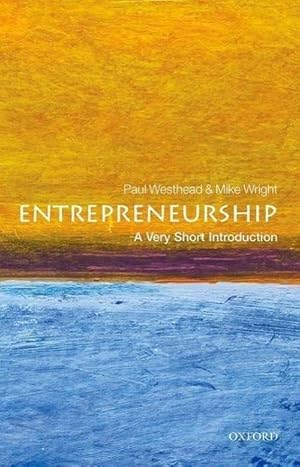 Imagen del vendedor de Entrepreneurship: A Very Short Introduction a la venta por Smartbuy
