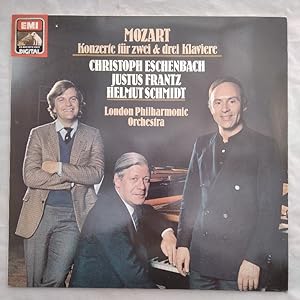 Image du vendeur pour Mozart - Konzert fr zwei & drei Klaviere [LP]. mis en vente par KULTur-Antiquariat