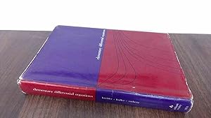 Immagine del venditore per Elementary Differential Equations venduto da BoundlessBookstore