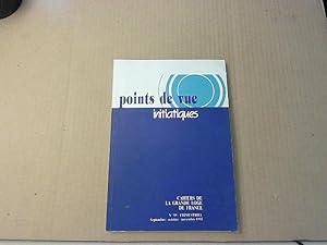 Bild des Verkufers fr Points de vue initiatiques n99 trimestriel sept-oct-nov 1995 zum Verkauf von JLG_livres anciens et modernes