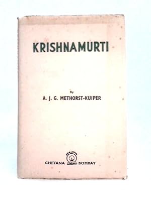 Immagine del venditore per Krishnamurti venduto da World of Rare Books