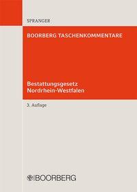 Seller image for Bestattungsgesetz Nordrhein-Westfalen for sale by moluna