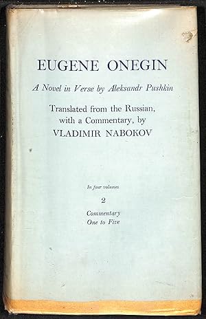 Imagen del vendedor de Eugene Onegin - A Novel in Verse in Four Volumes - Volume 2 a la venta por WeBuyBooks