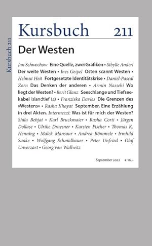 Immagine del venditore per Kursbuch 211. Der Westen venduto da buchversandmimpf2000