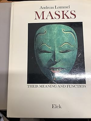 Seller image for Masks: their meaning and function for sale by Chapter Two (Chesham)