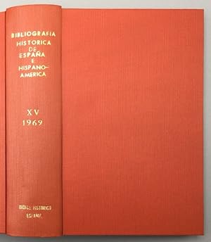 Seller image for ndice histrico espaol. Bibliografa histrica de Espaa e Hispanoamrica. Volumen XV: 1969 for sale by Els llibres de la Vallrovira
