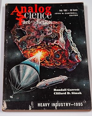 Bild des Verkufers fr ANALOG Science Fact & Fiction: July 1961 zum Verkauf von Preferred Books