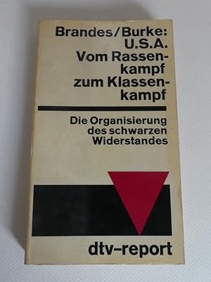 Seller image for USA - Vom Rassenkampf zum Klassenkampf. Die Organisierung des schwarzen Widerstandes. for sale by Antiquariat Maralt