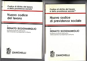 Imagen del vendedor de Nuovo codice del lavoro. Nuovo codice di previdenza sociale. vol. I-II. a la venta por Libreria Gull