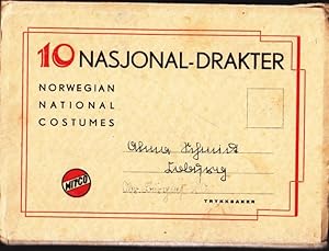 10 Nasjonal - Drakter. Norwegian National Costumes ( Norwegische Nationaltrachten ).